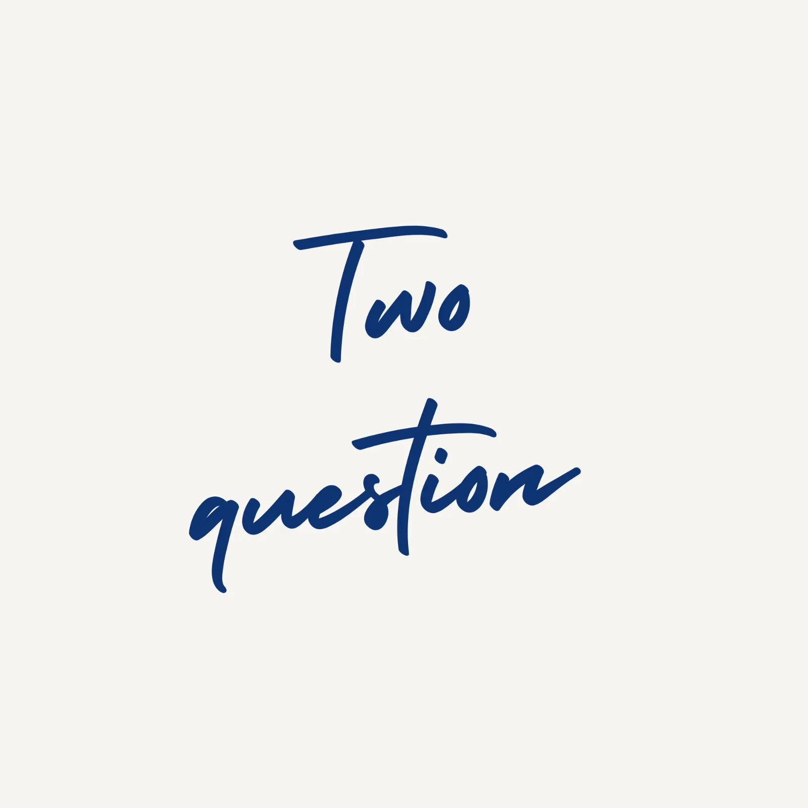 Two questions ( detailed reading for each question ) , 6 cards each